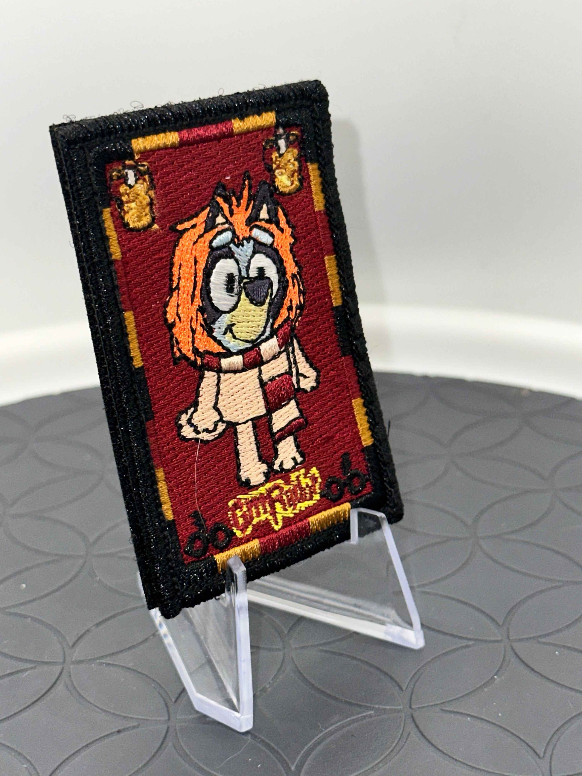 LIMITED EDITION - GrrrrFindor PATCH - BLUEY POTTER SERIES PATCH #4 - CLOSE OF SERIES