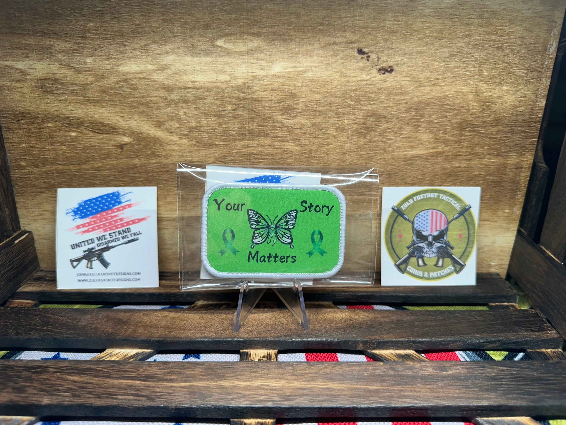 Your Story Matters Patch: The Unfinished Chapter of Hope