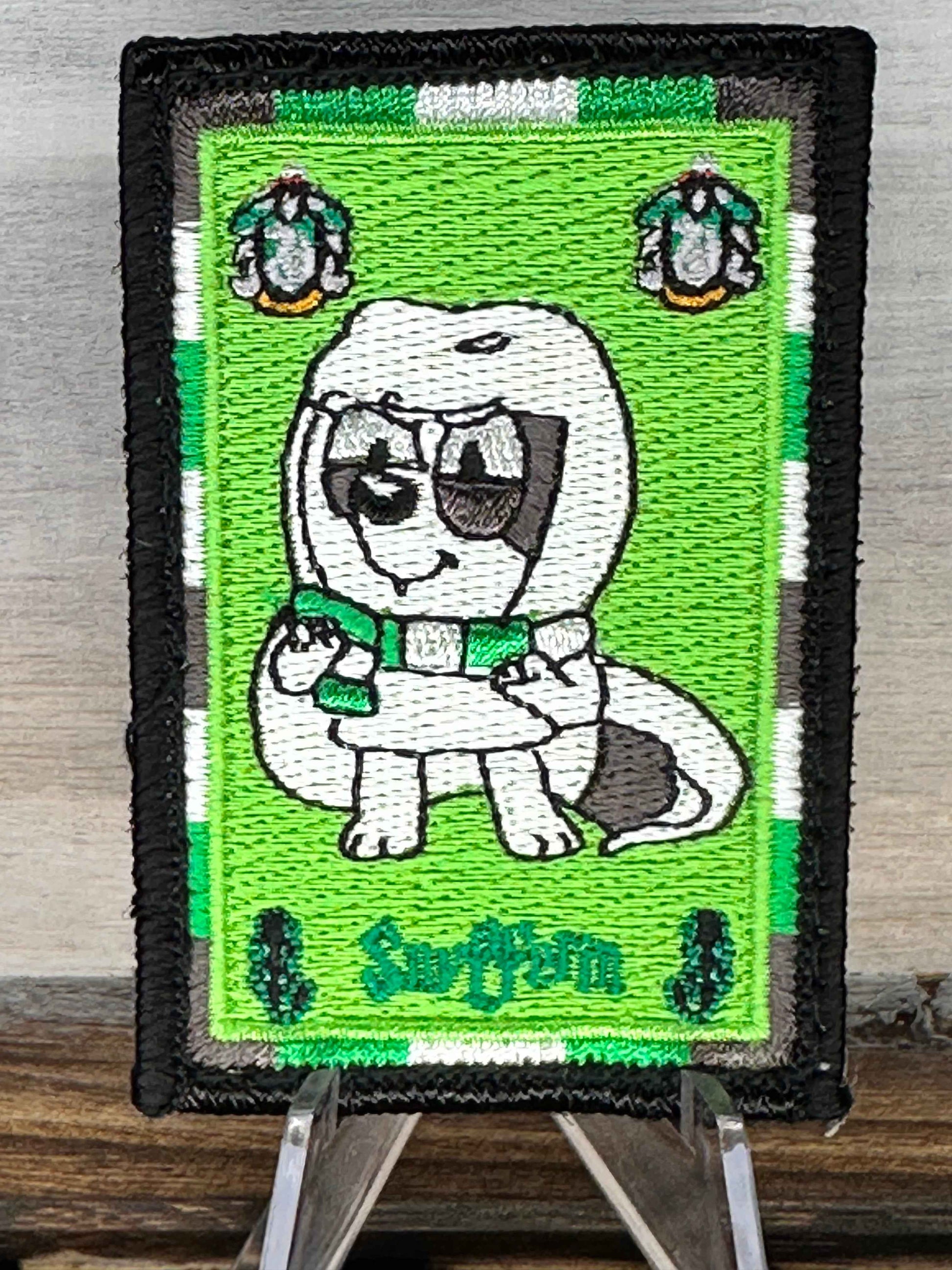 LIMITED EDITION - SNYFFERIN PATCH - BLUEY POTTER SERIES PATCH #2