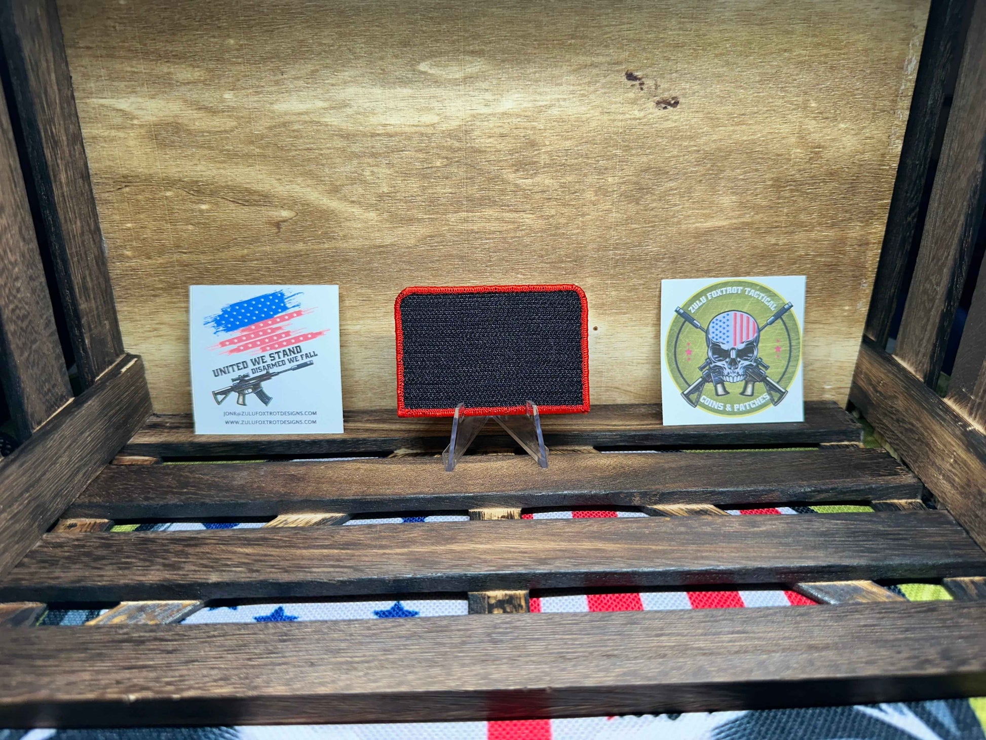 The Patriot's Identity Patch: Hello My Pronouns Are U.S.A. Name Tag Patch