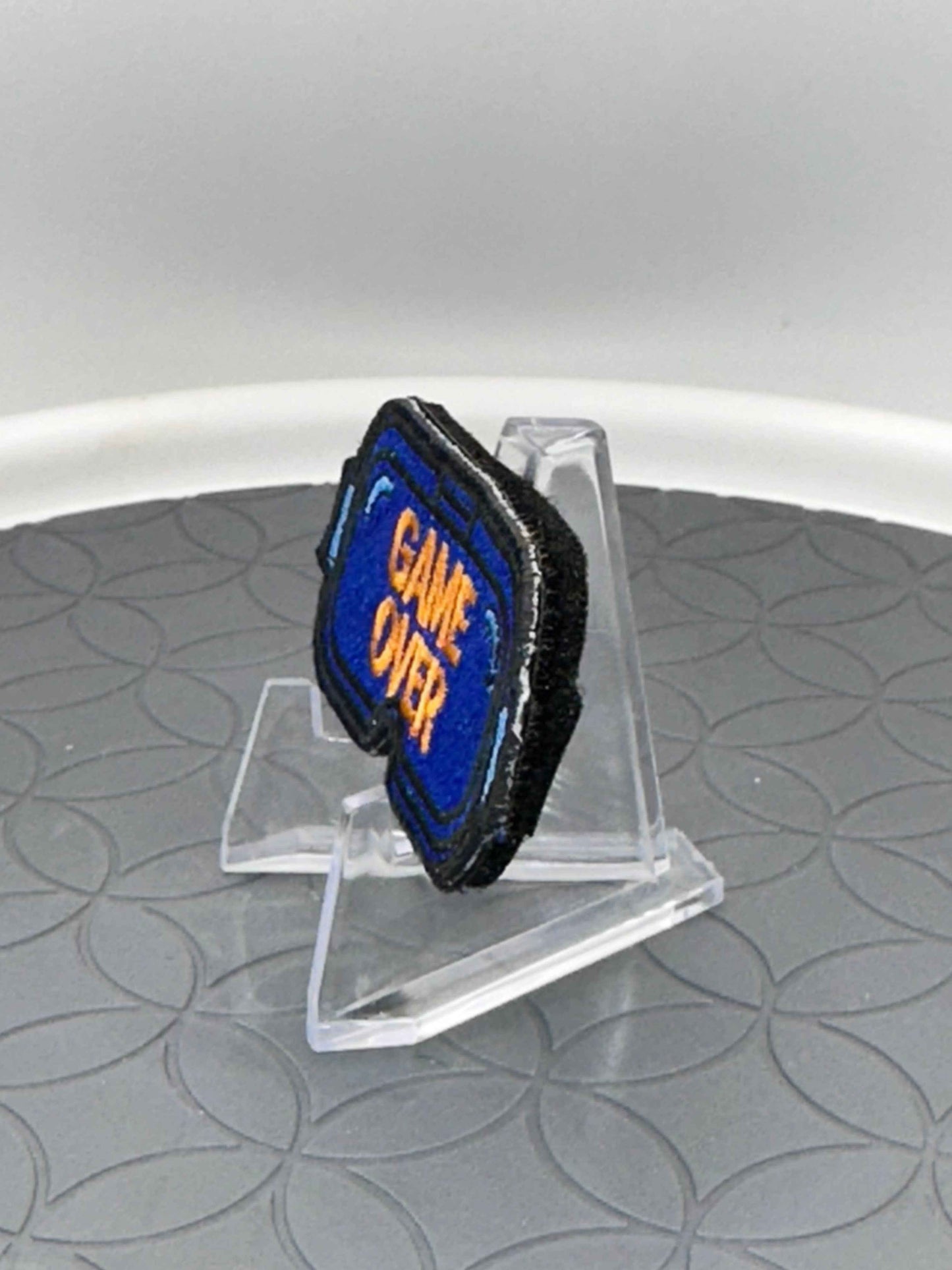 "Game Over" VR Goggles Patch | Embroidered Gamer Patch