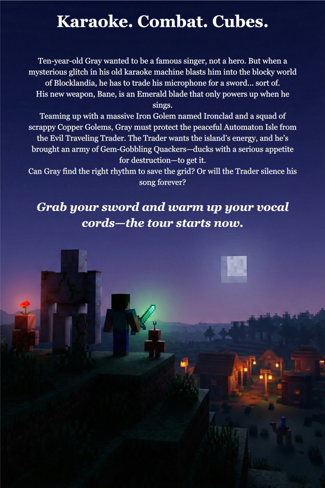 COMING SOON - Direct from Authors (Signed) - The Adventures of Creeperbane: The Merchant of Mischief | A LitRPG Adventure for Young Gamers (Paperback) - Zulu Foxtrot Designs LLC