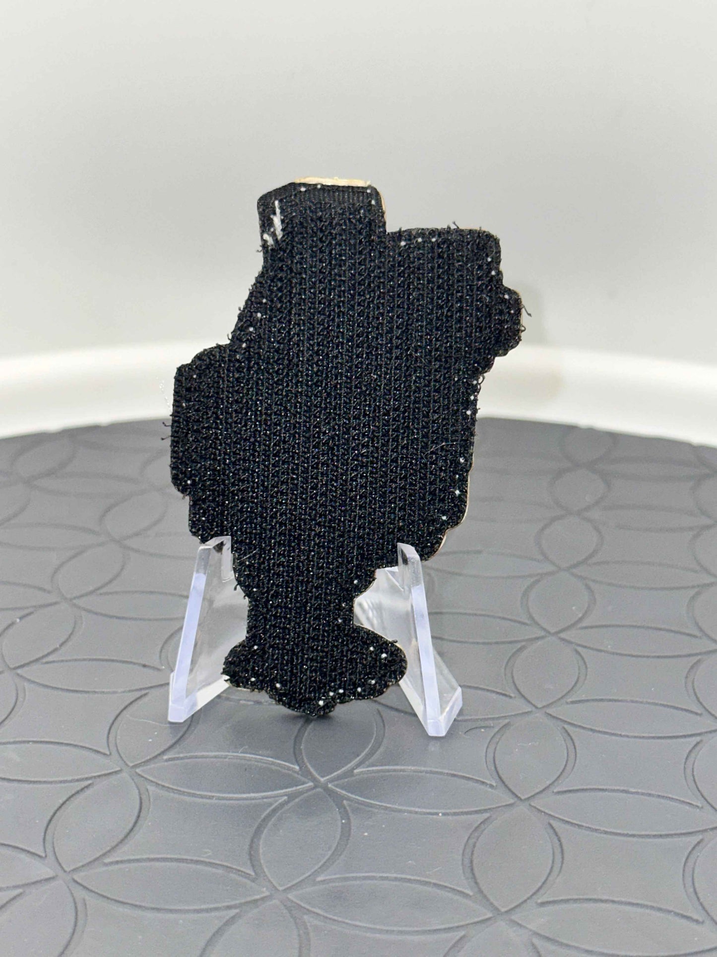 Chicken Jockey Embroidered Patch with Hook Backing