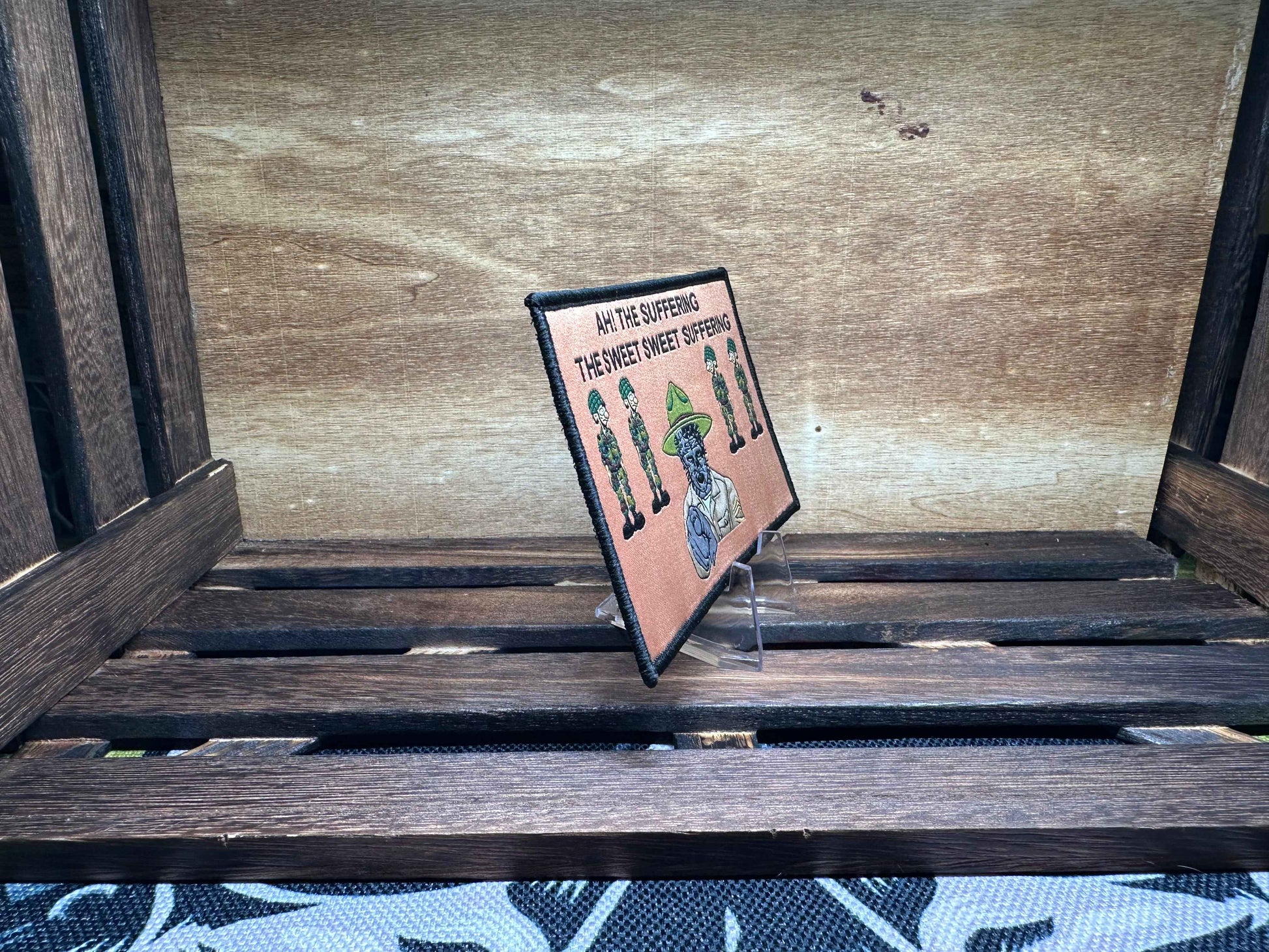 Funny Morale Patch, Army Style Patch, Horror Patch Velcro.