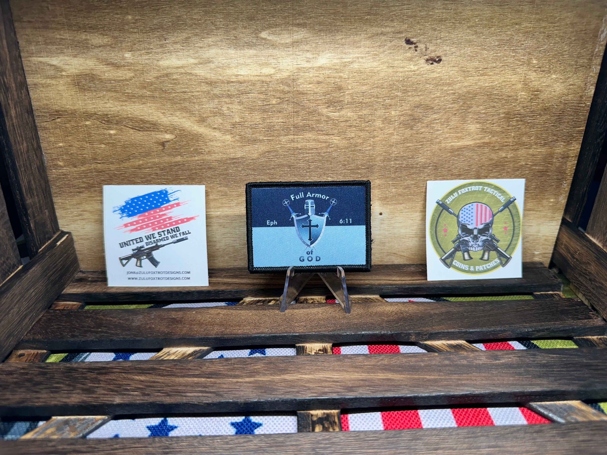 The Spiritual Warrior Patch Full Armor of God (Eph 6:11)