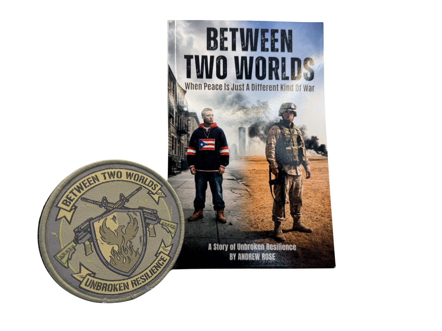 Direct from Authors (Signed) - Between Two Worlds: When peace is just a different kind of war | A Story of Unbroken Resilience (Paperback)