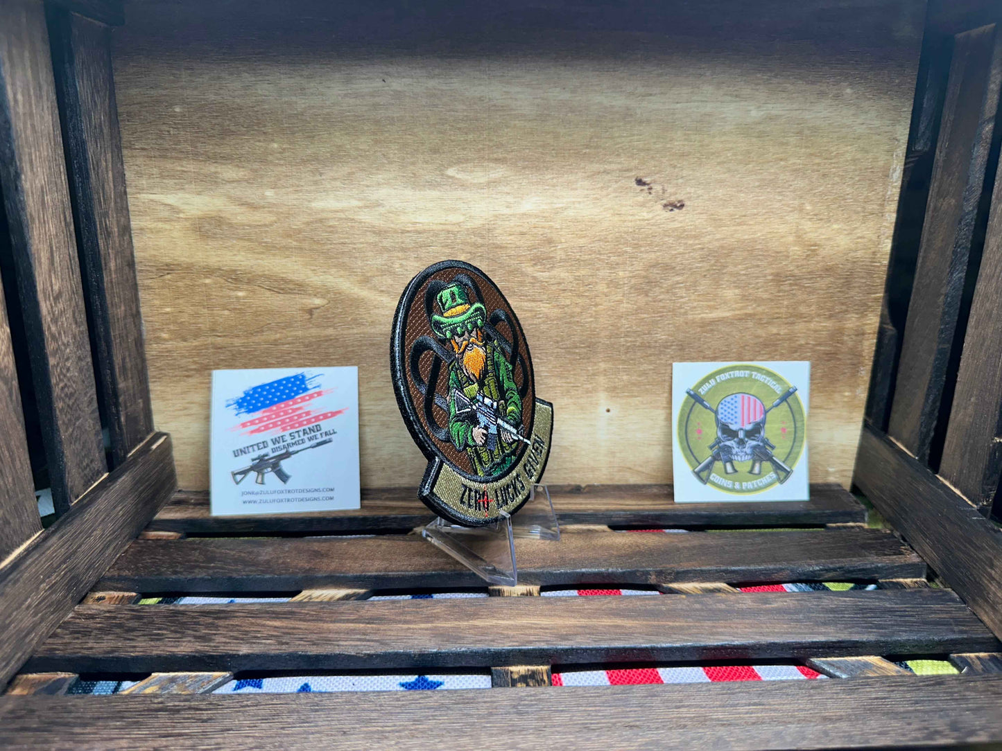 Zero Lucks Given, St Patrick’s Day Morale Patch