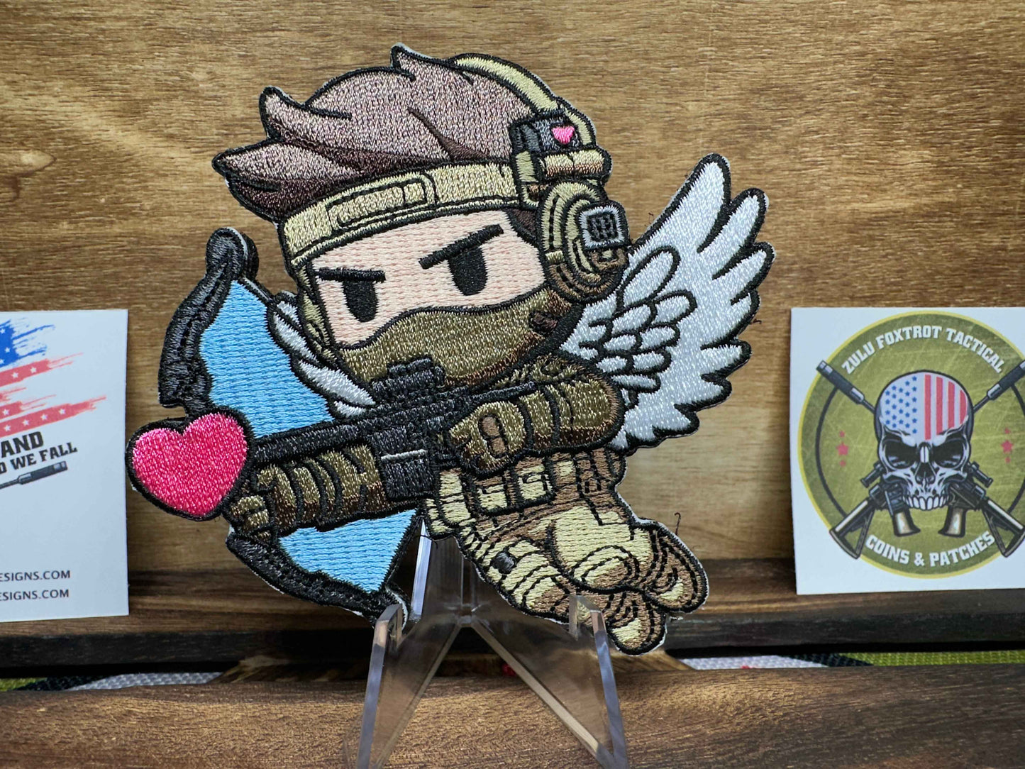 The Tactical Cupid Patch: Deploying Love, Target Acquired, Heart Locked On