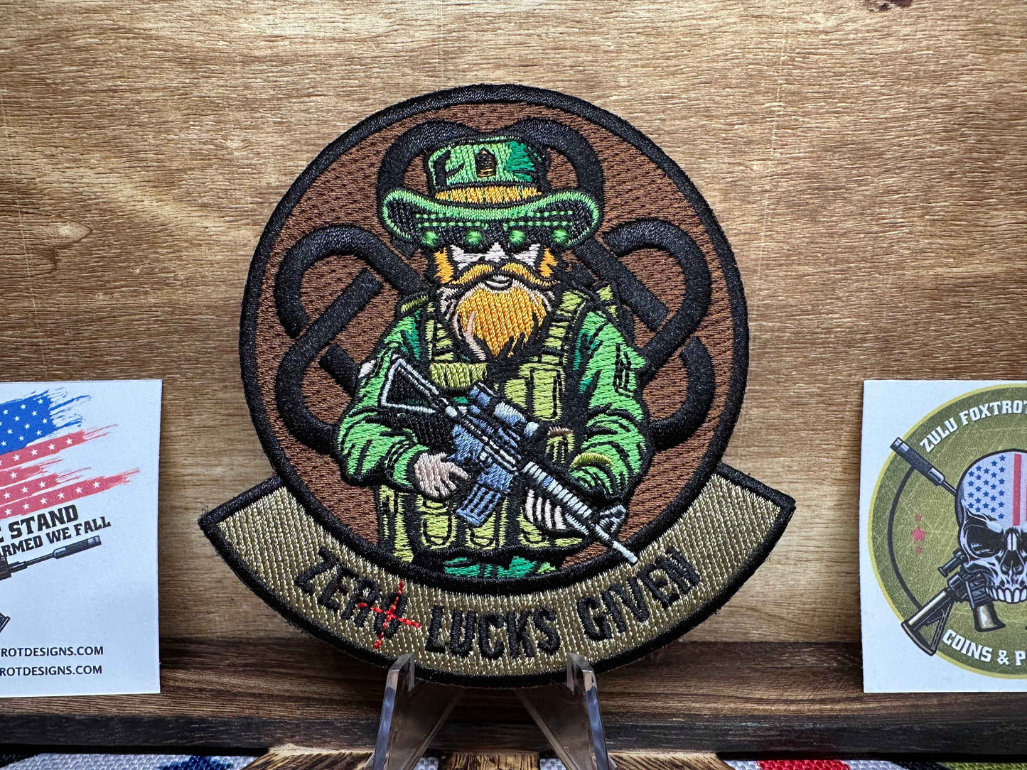 Zero Lucks Given, St Patrick’s Day Morale Patch