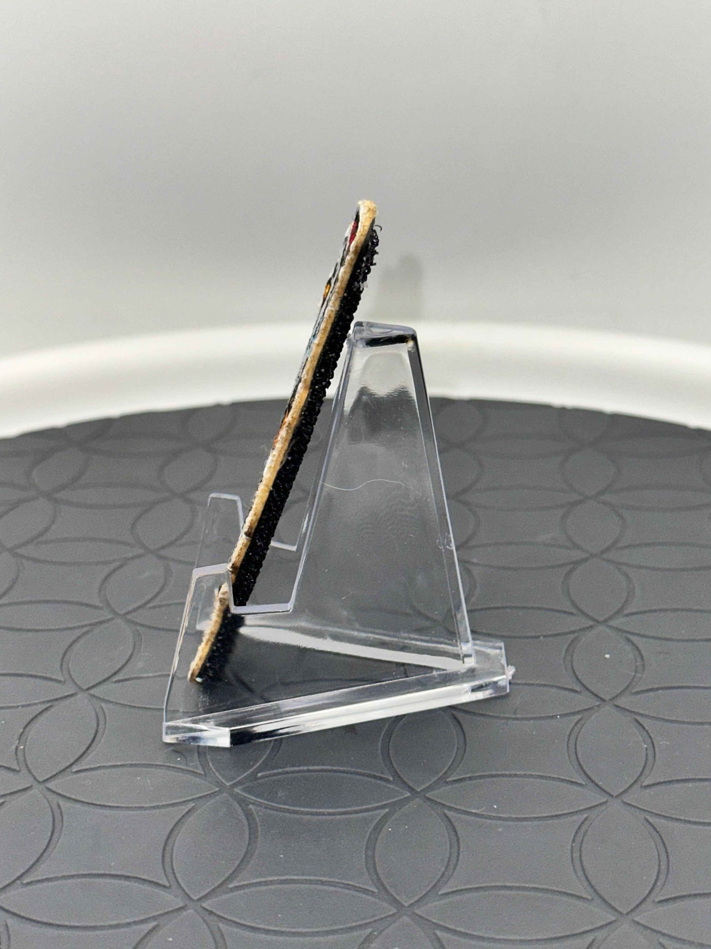 Chicken Jockey Embroidered Patch with Hook Backing