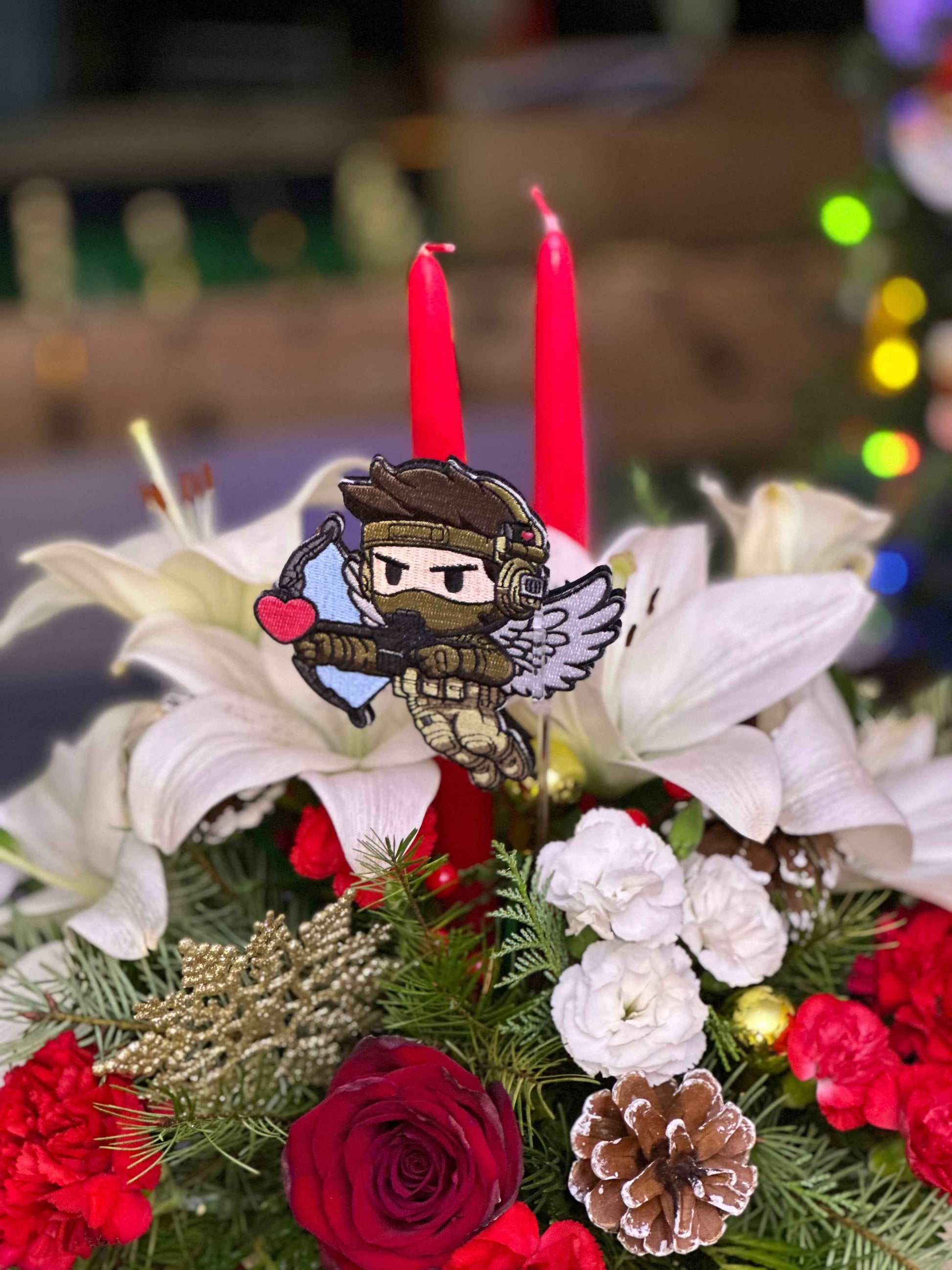 The Tactical Cupid Patch: Deploying Love, Target Acquired, Heart Locked On