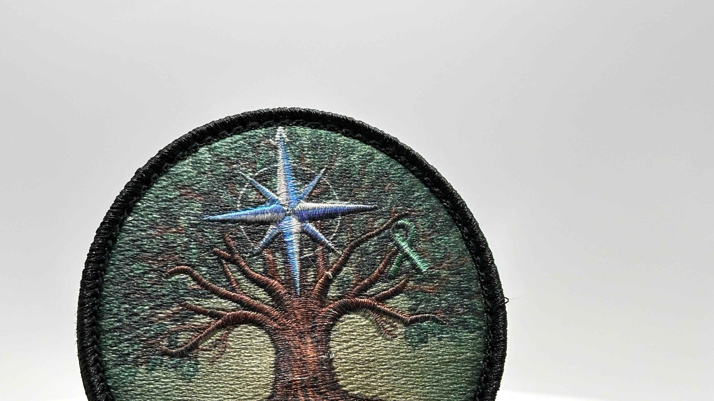 "The Steadfast Oak" Patch | Men's Mental Health & Resilience | Women's Life Giving Strength