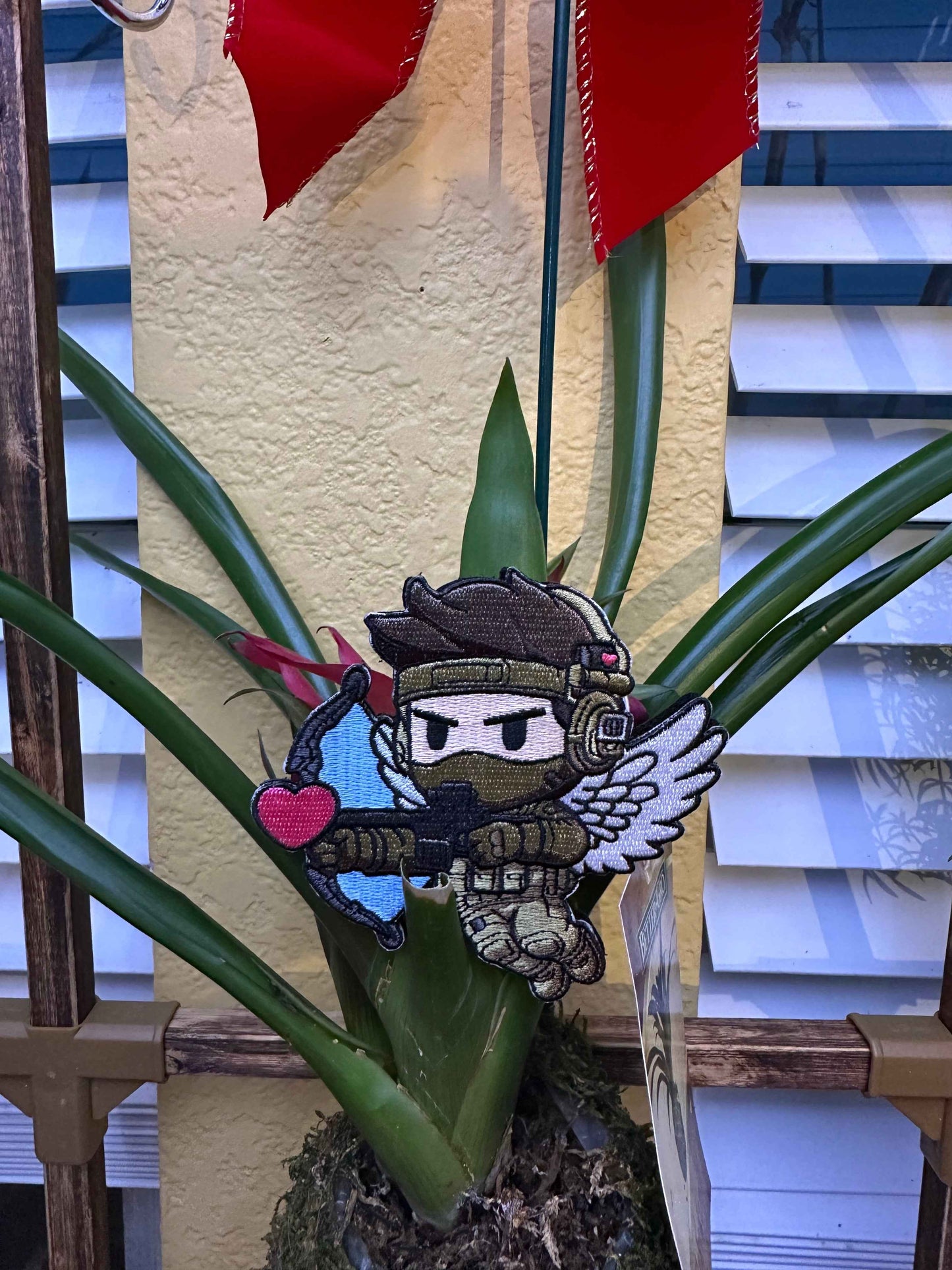 The Tactical Cupid Patch: Deploying Love, Target Acquired, Heart Locked On