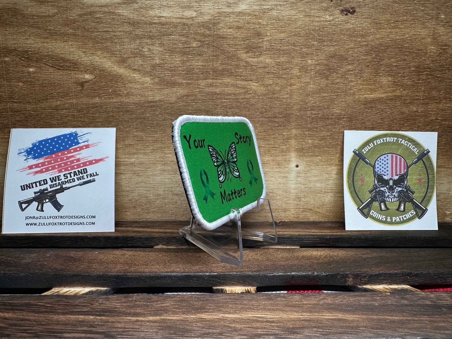 Your Story Matters Patch: The Unfinished Chapter of Hope