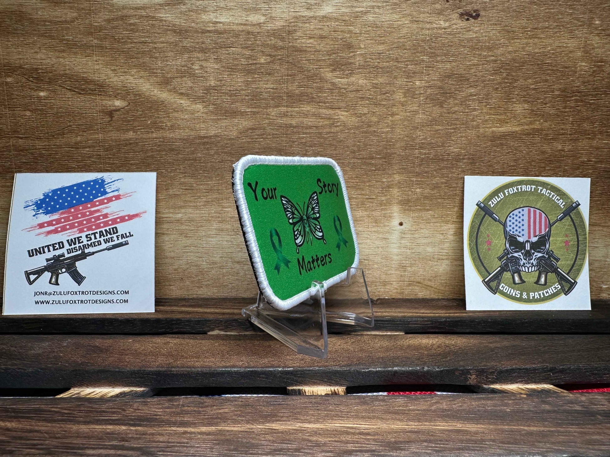 Your Story Matters Patch: The Unfinished Chapter of Hope