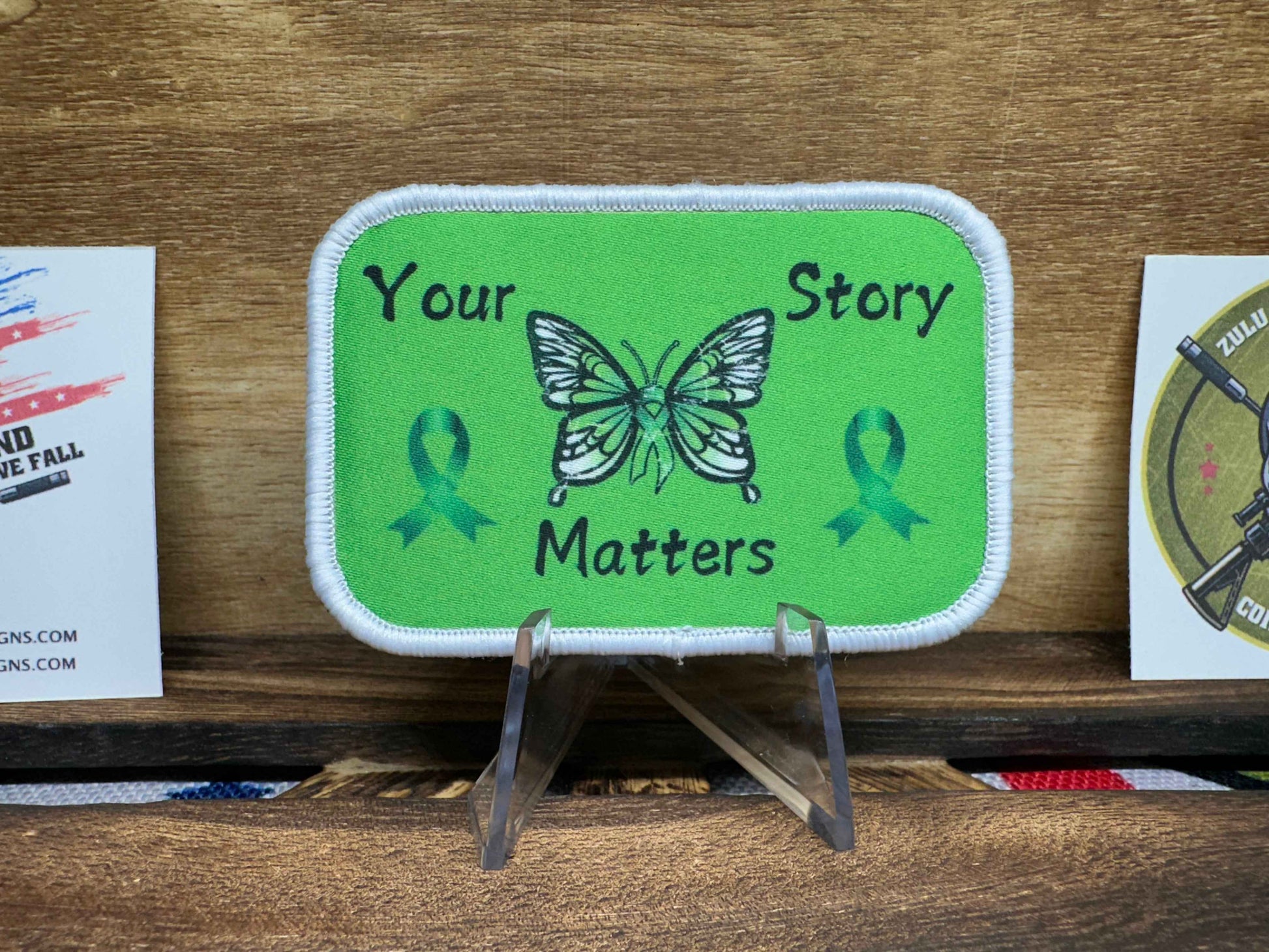 Your Story Matters Patch: The Unfinished Chapter of Hope