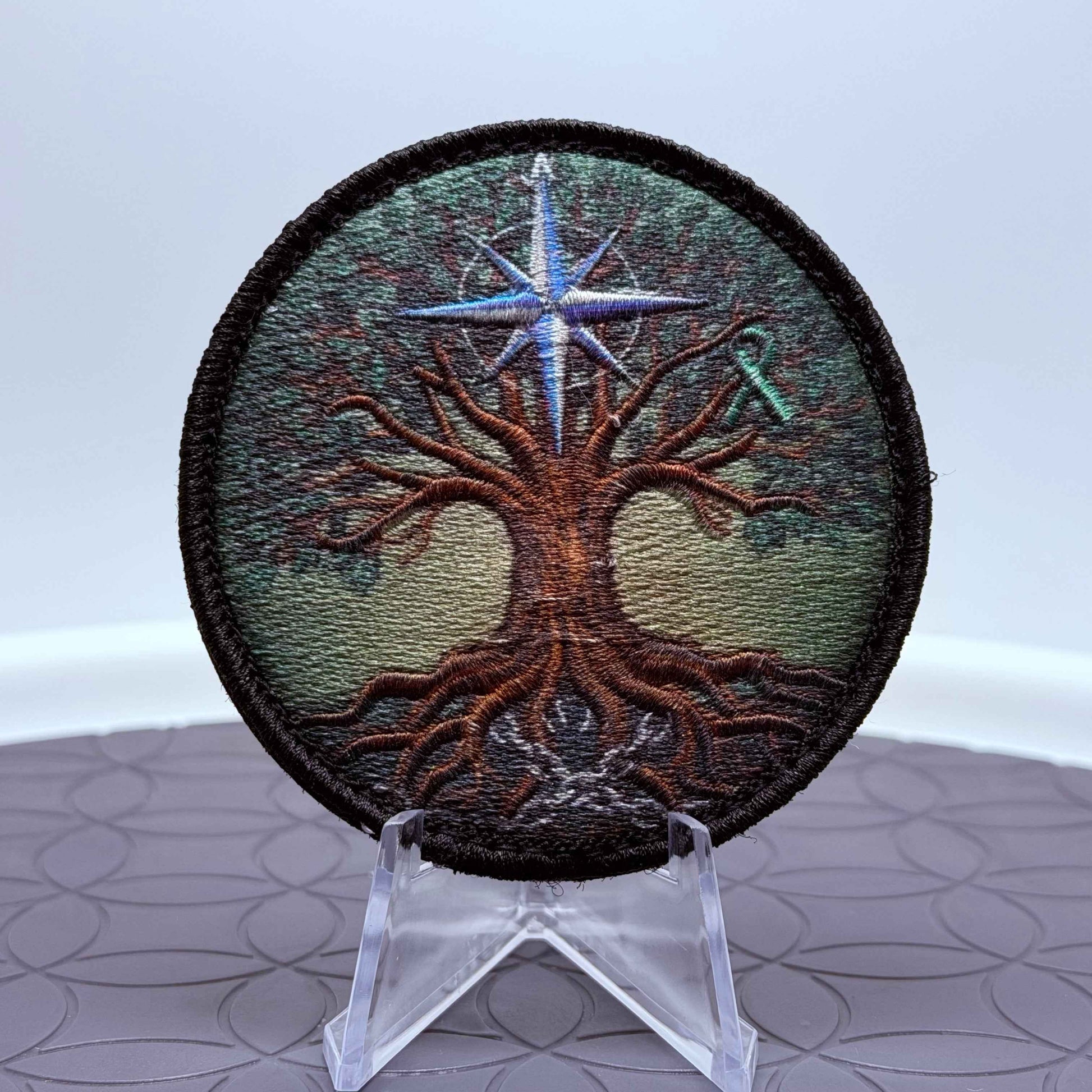 "The Steadfast Oak" Patch | Men's Mental Health & Resilience | Women's Life Giving Strength