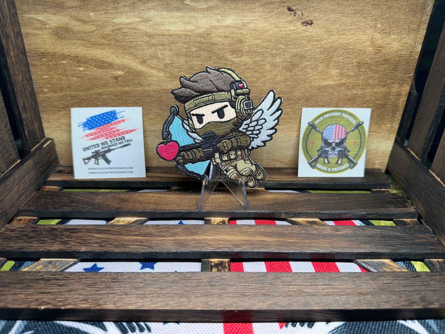 The Tactical Cupid Patch: Deploying Love, Target Acquired, Heart Locked On