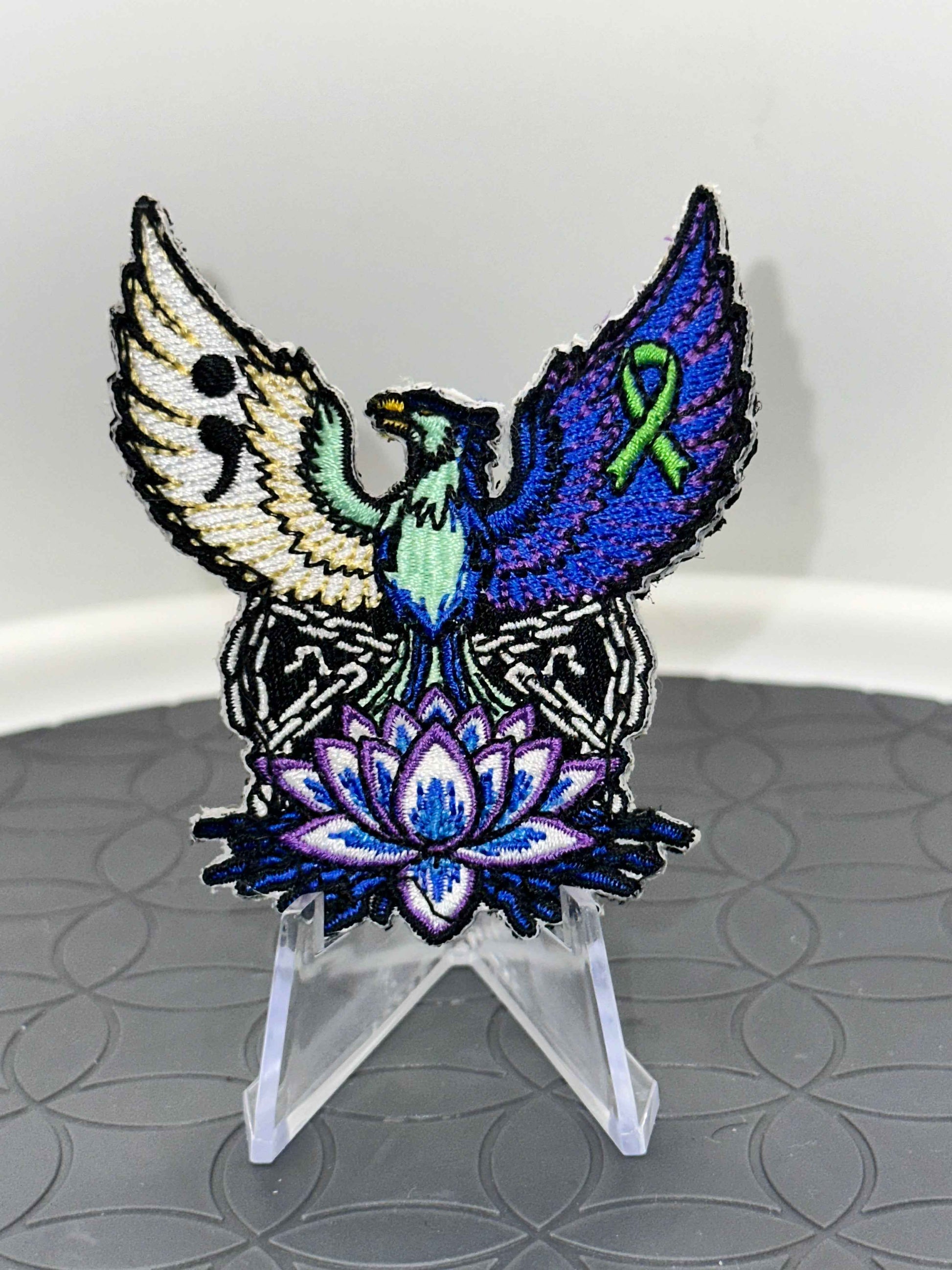 Rising From Ashes: The Mental Health & Recovery Rebirth, Resilience and Recovery Patch