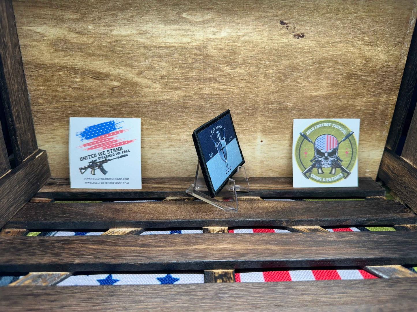 The Spiritual Warrior Patch Full Armor of God (Eph 6:11)