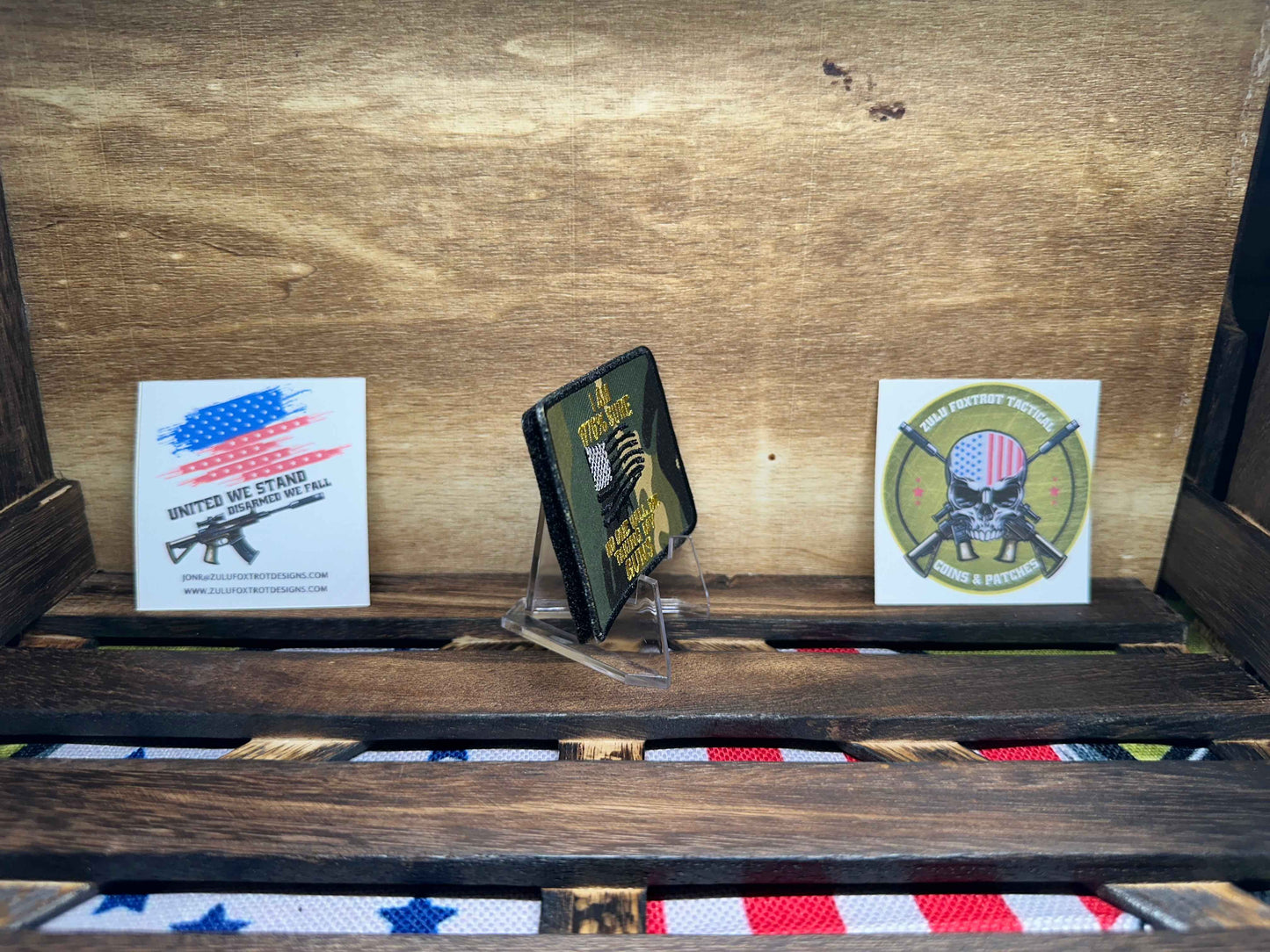 No One Will Be Taking My Guns: 1776% Sure Morale Patch The 2A Defender Patch