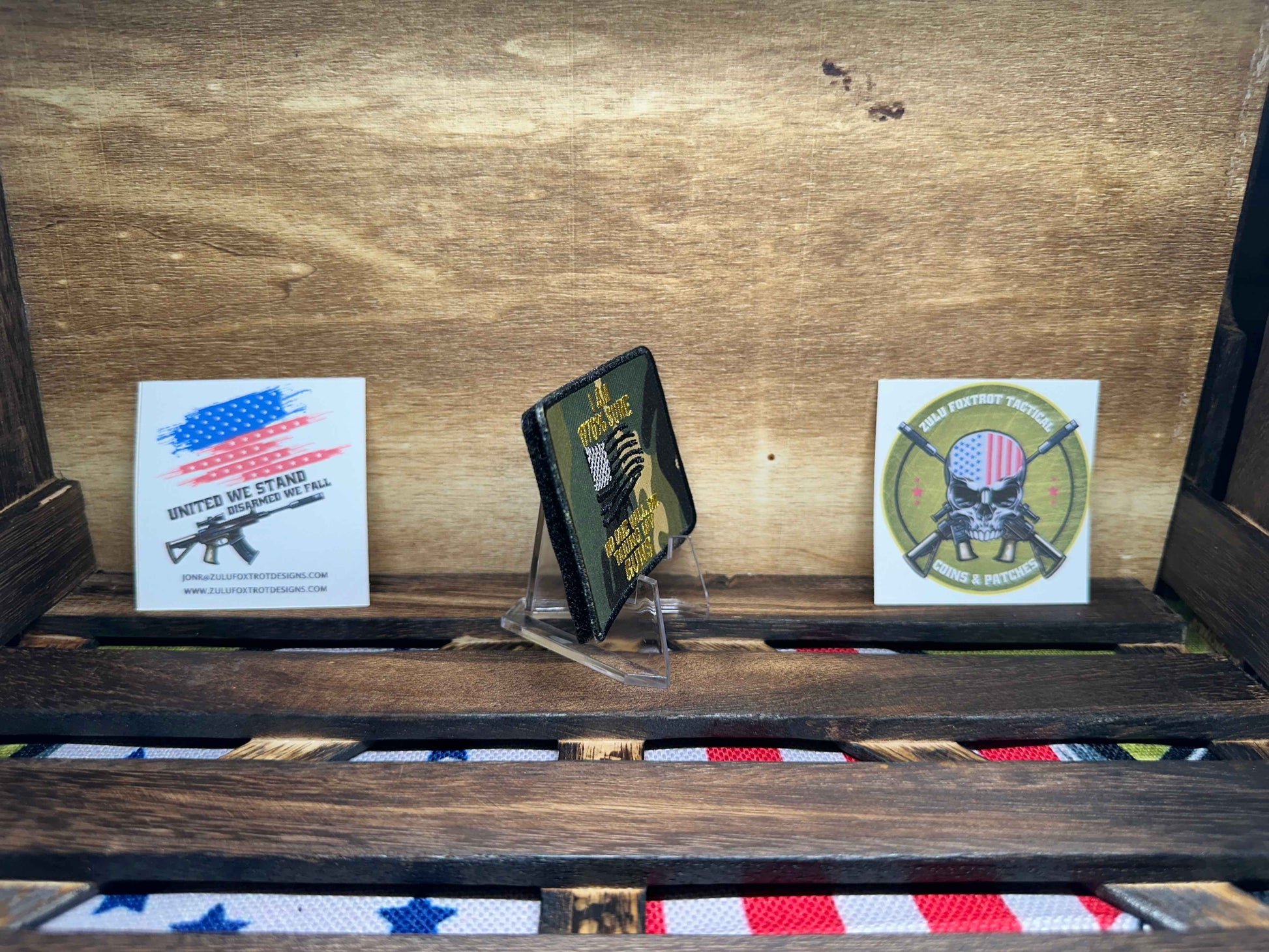 No One Will Be Taking My Guns: 1776% Sure Morale Patch The 2A Defender Patch