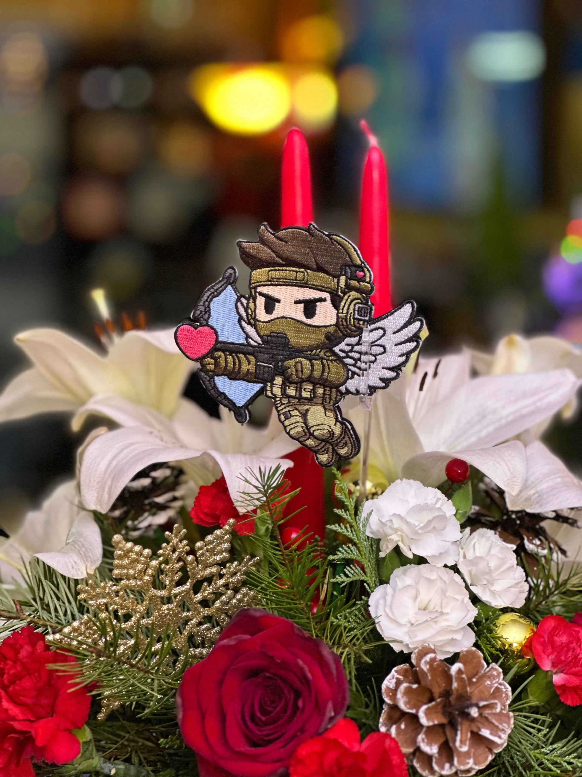 The Tactical Cupid Patch: Deploying Love, Target Acquired, Heart Locked On