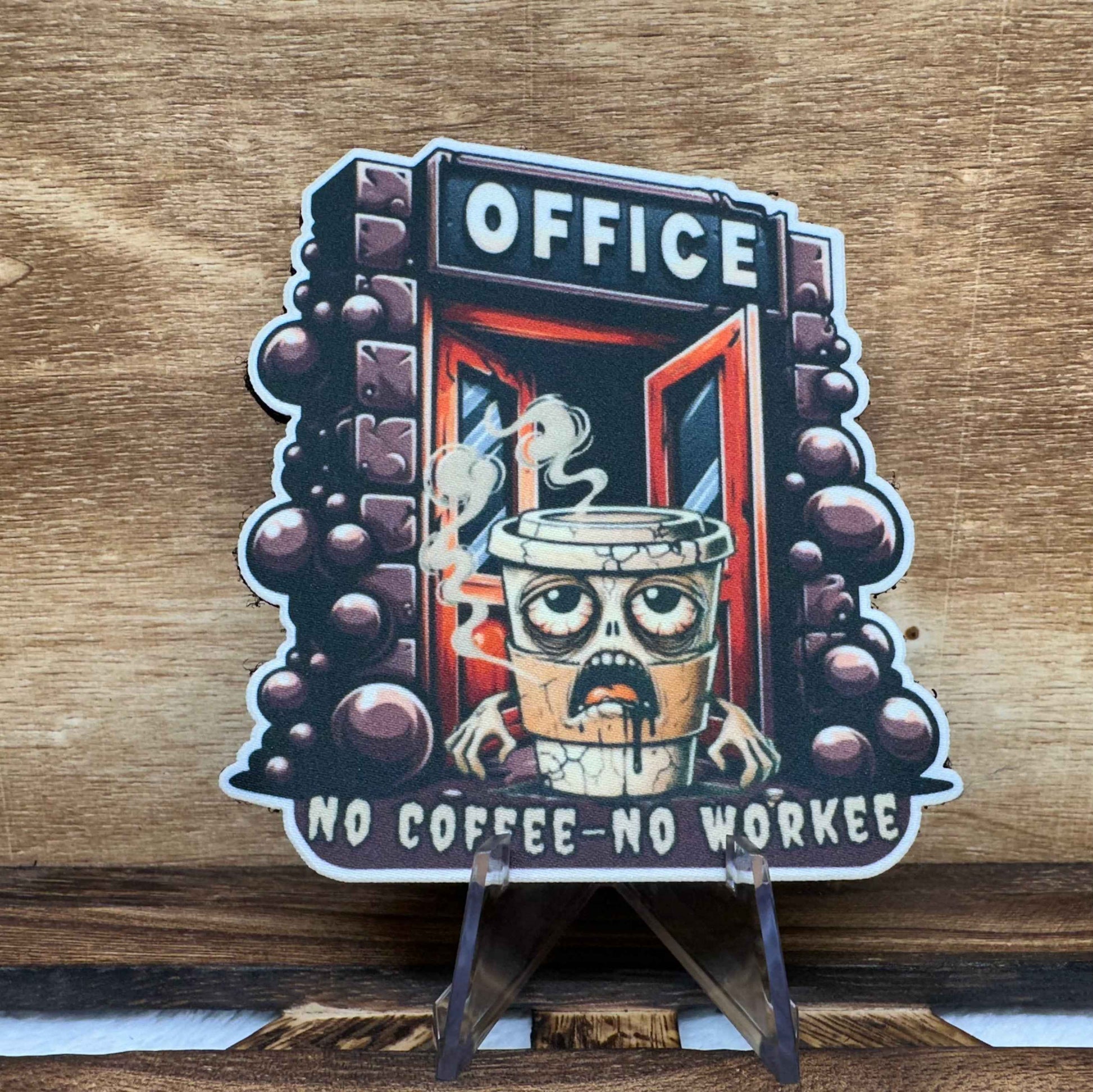 The Caffeinated Undead Patch: No Coffee, No Work