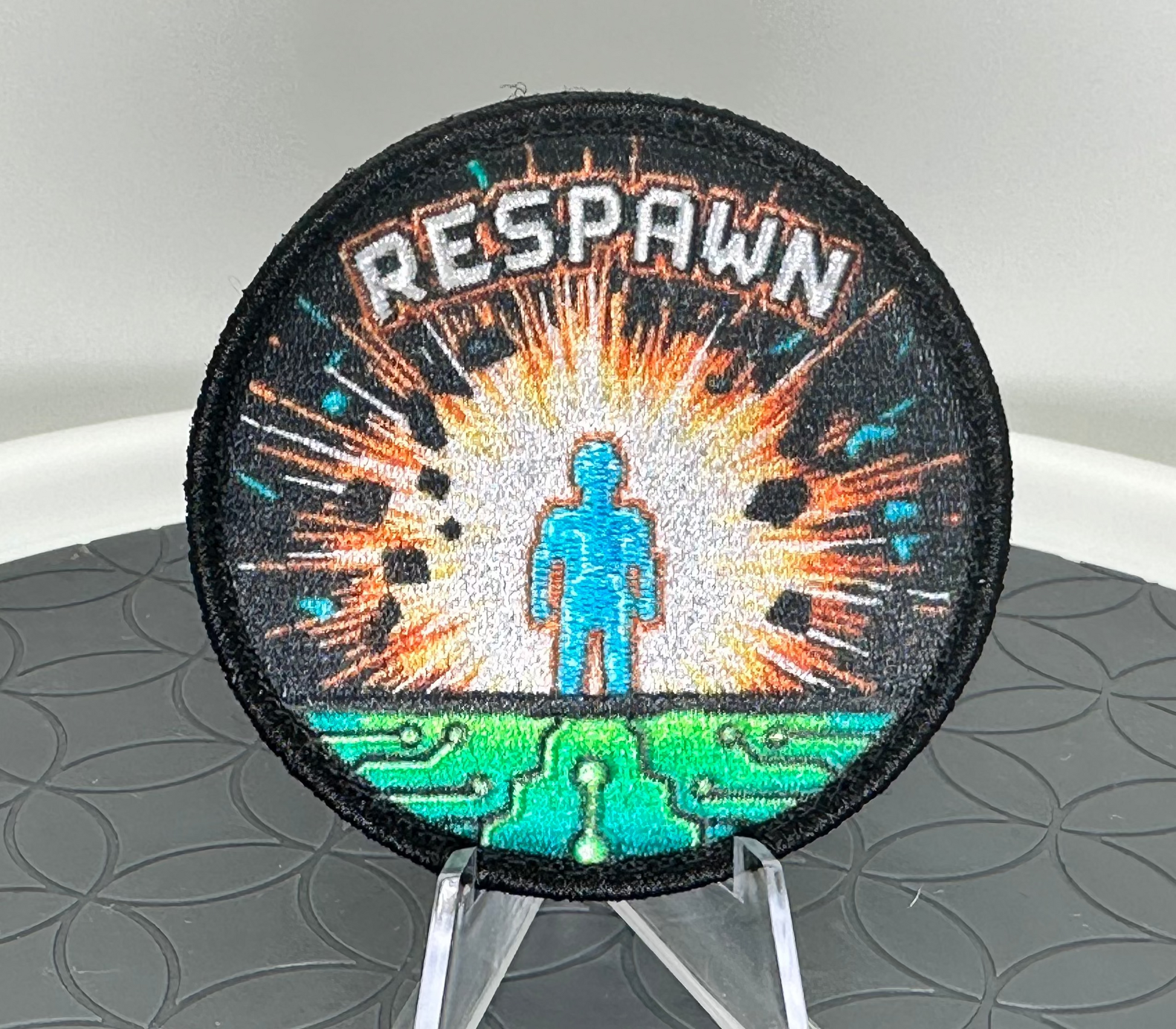 Respawn Gaming Patch | New Series Start | Embroidered Gamer Gear - Zulu Foxtrot Designs LLC