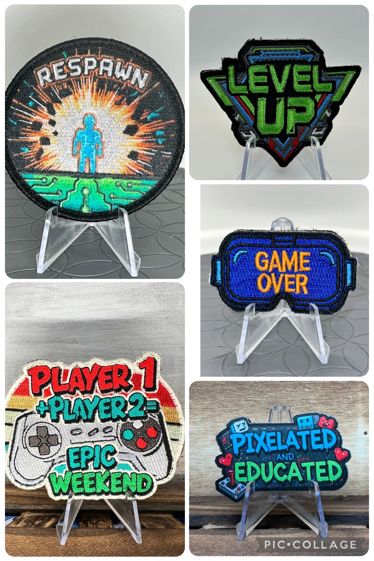 LIMITED COMBO PACK - Exclusive Gamer Patch Combo Pack of the Week