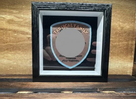 The Collector's Showcase: Patch Display Shadow Box - Zulu Foxtrot Designs LLC