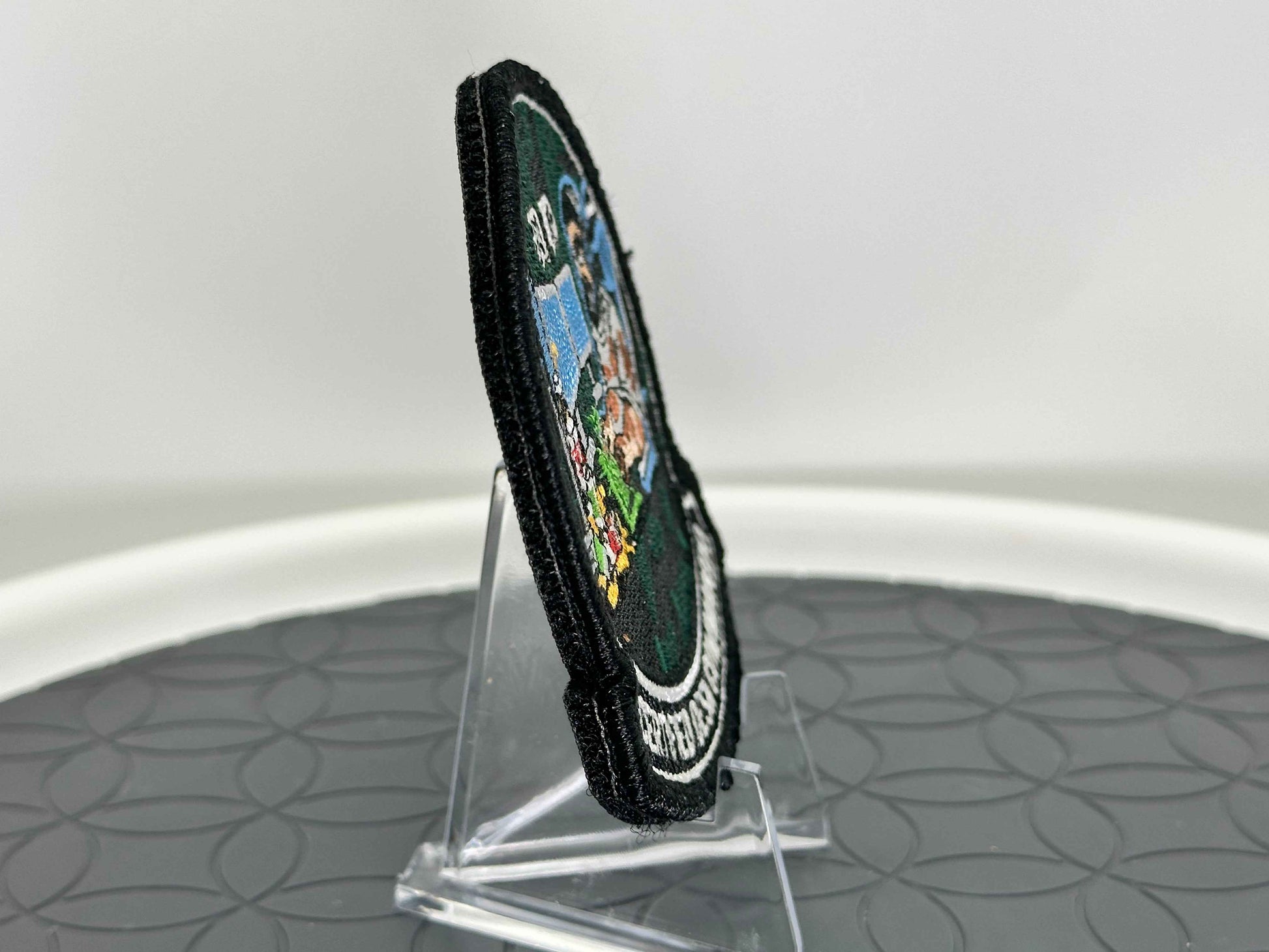 The Desk Commando Patch: Internet War Veteran (Cheeto Dust Edition)