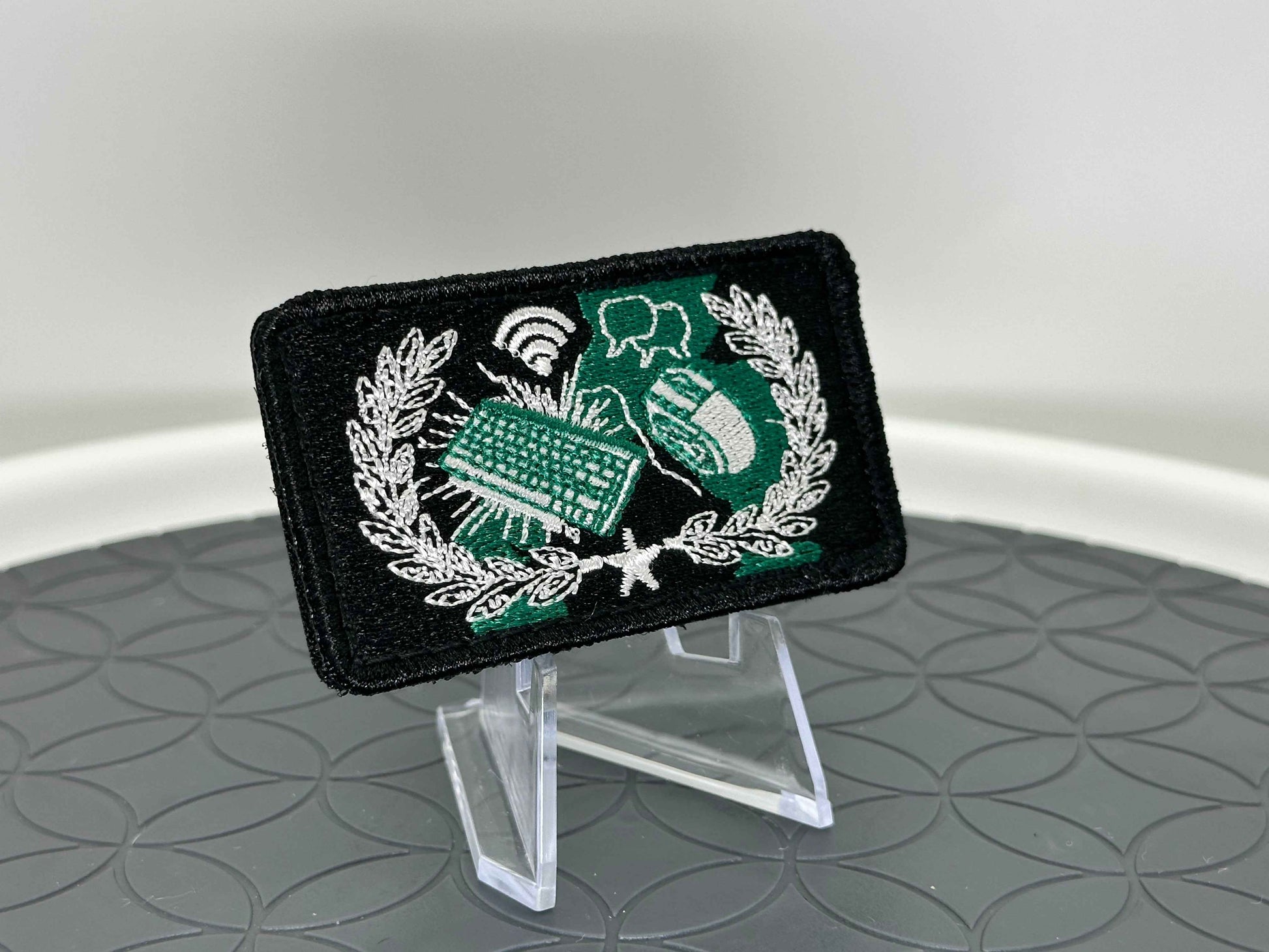 Keyboard Warrior Patch | Combat Keyboard Badge (V2 • 2nd Tour Star)