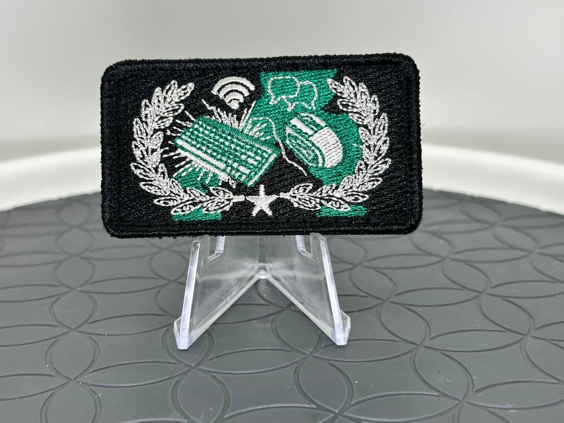 Keyboard Warrior Patch | Combat Keyboard Badge (V2 • 2nd Tour Star)