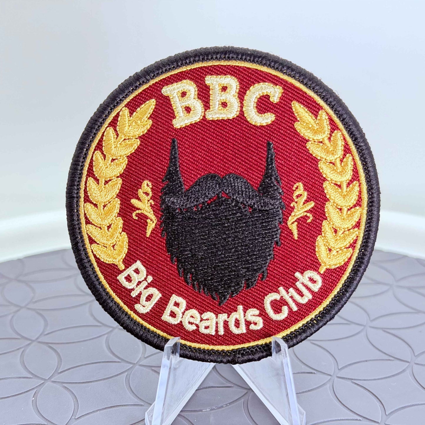 The BBC Patch: Big Beards Club Official Member