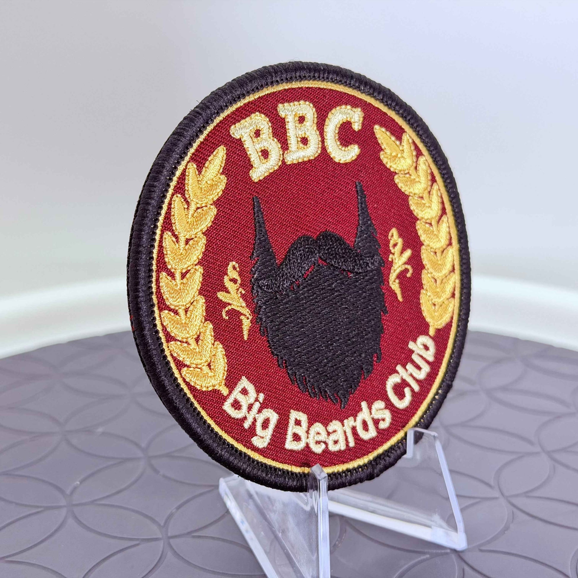 The BBC Patch: Big Beards Club Official Member
