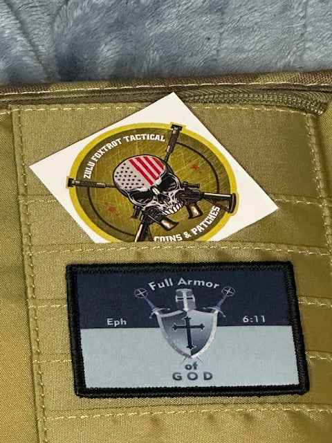 The Spiritual Warrior Patch Full Armor of God (Eph 6:11)