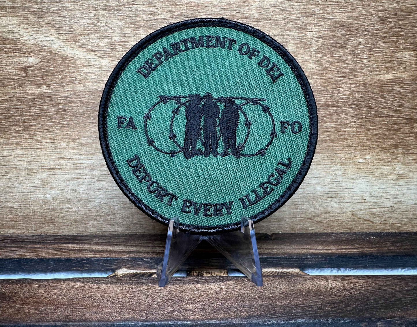 The Department of DEI Patch: FA/FO Border Edition