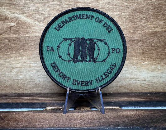 The Department of DEI Patch: FA/FO Border Edition