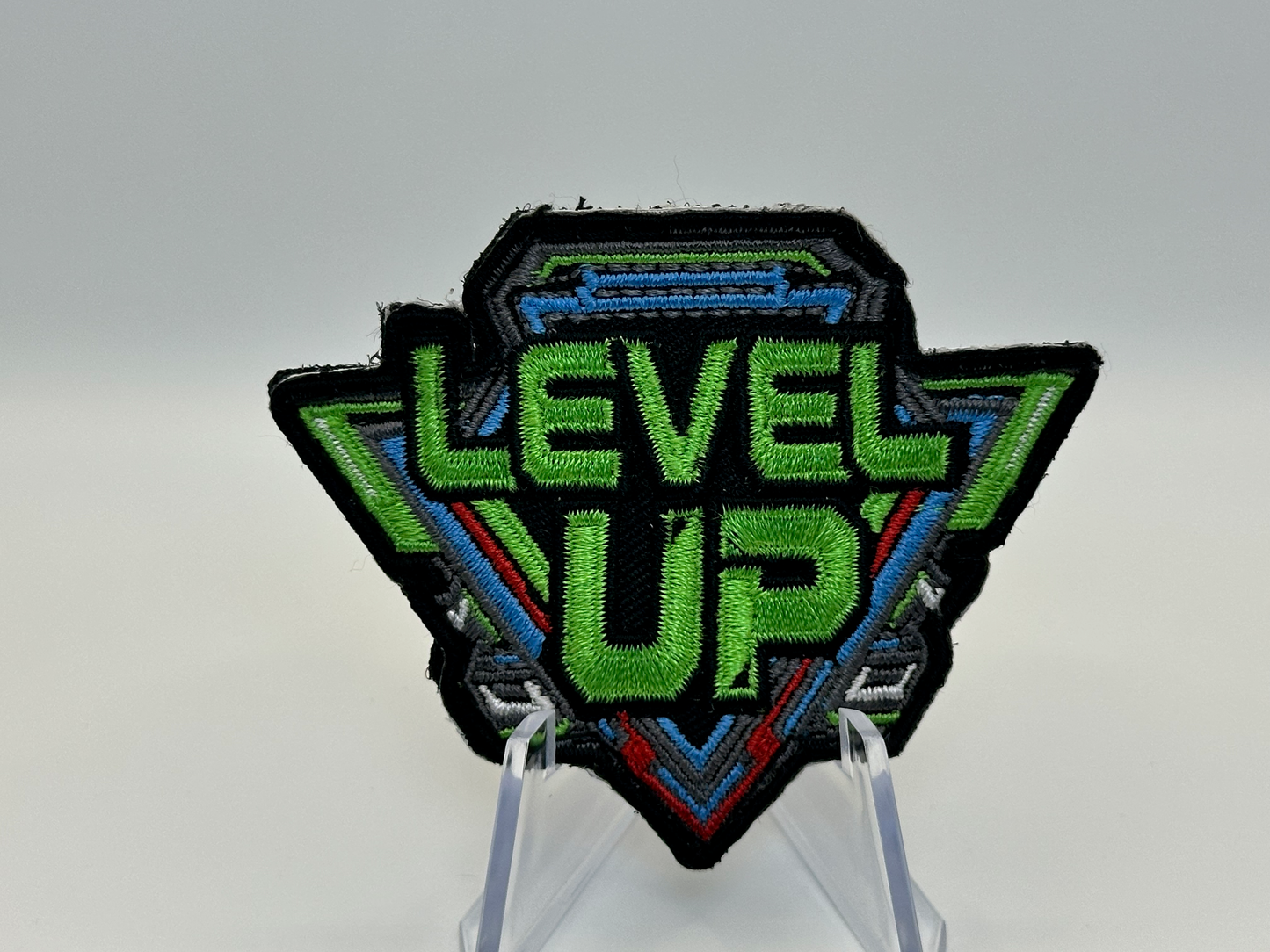 LEVEL UP GAMING PATCH - Retro Gaming, Hook & Loop - Zulu Foxtrot Designs LLC