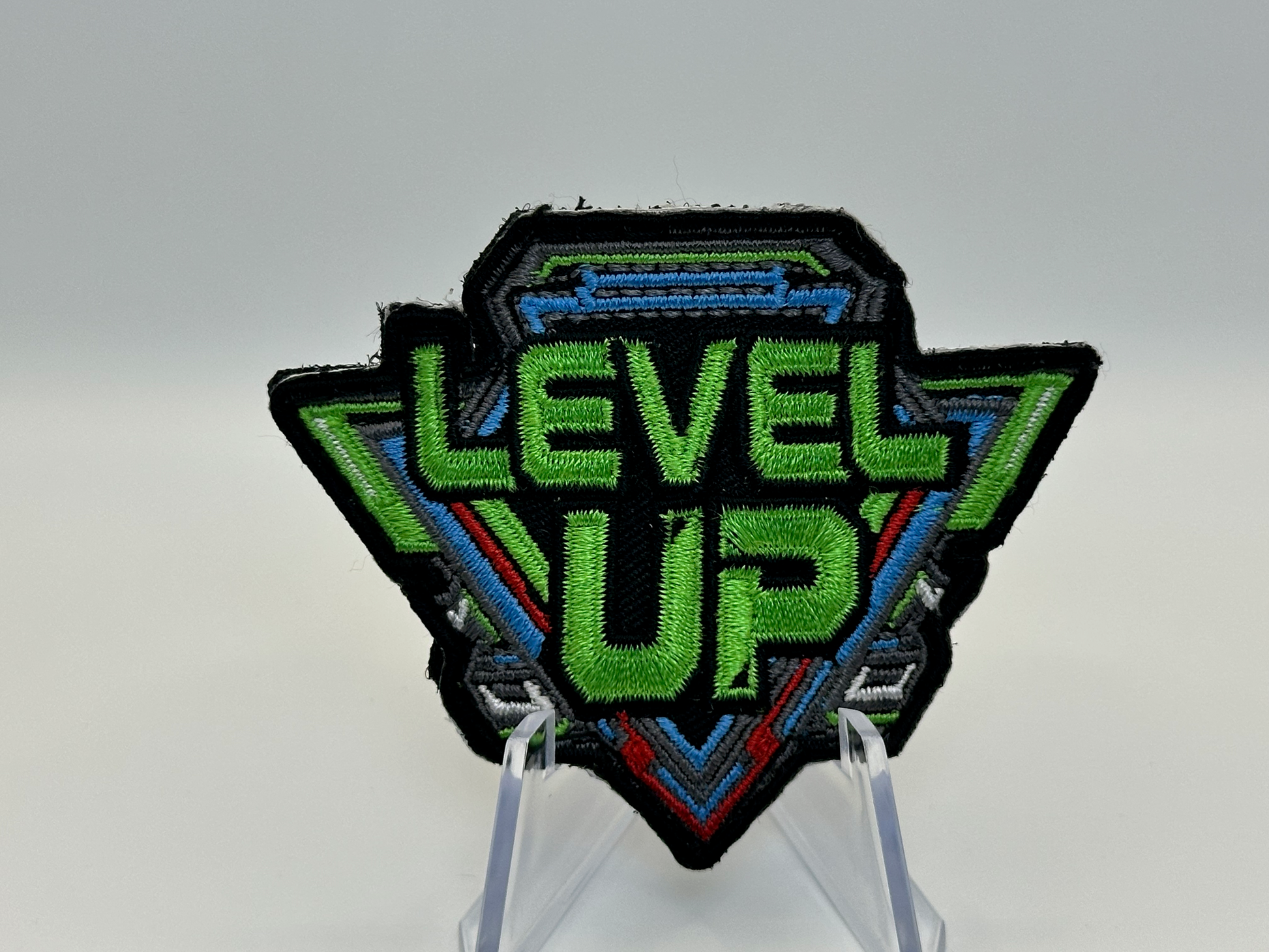 LEVEL UP GAMING PATCH - Retro Gaming, Hook & Loop - Zulu Foxtrot Designs LLC