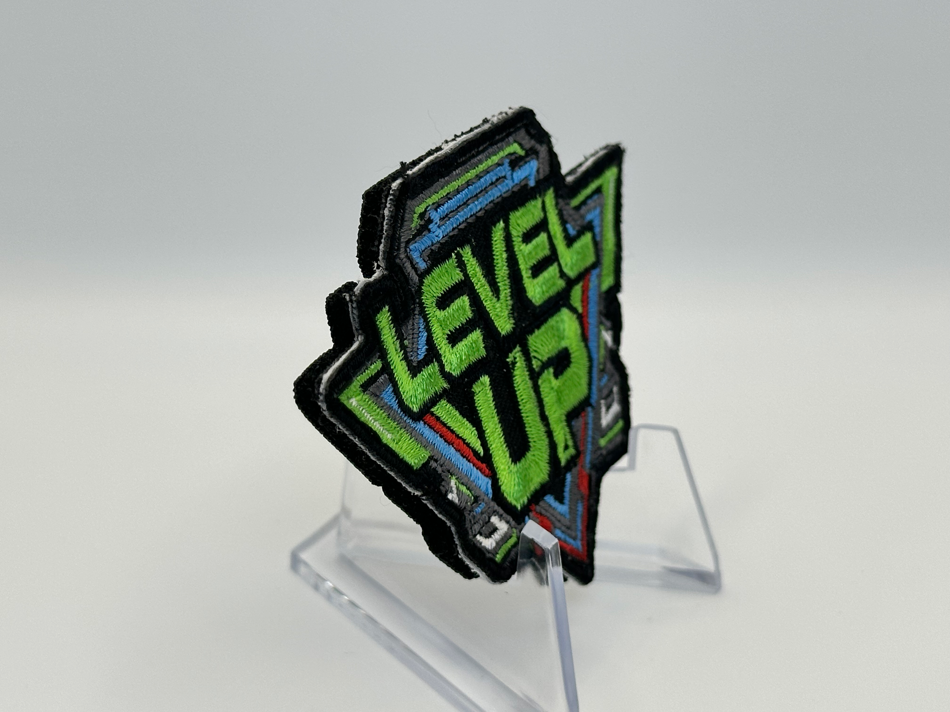 LEVEL UP GAMING PATCH - Retro Gaming, Hook & Loop - Zulu Foxtrot Designs LLC