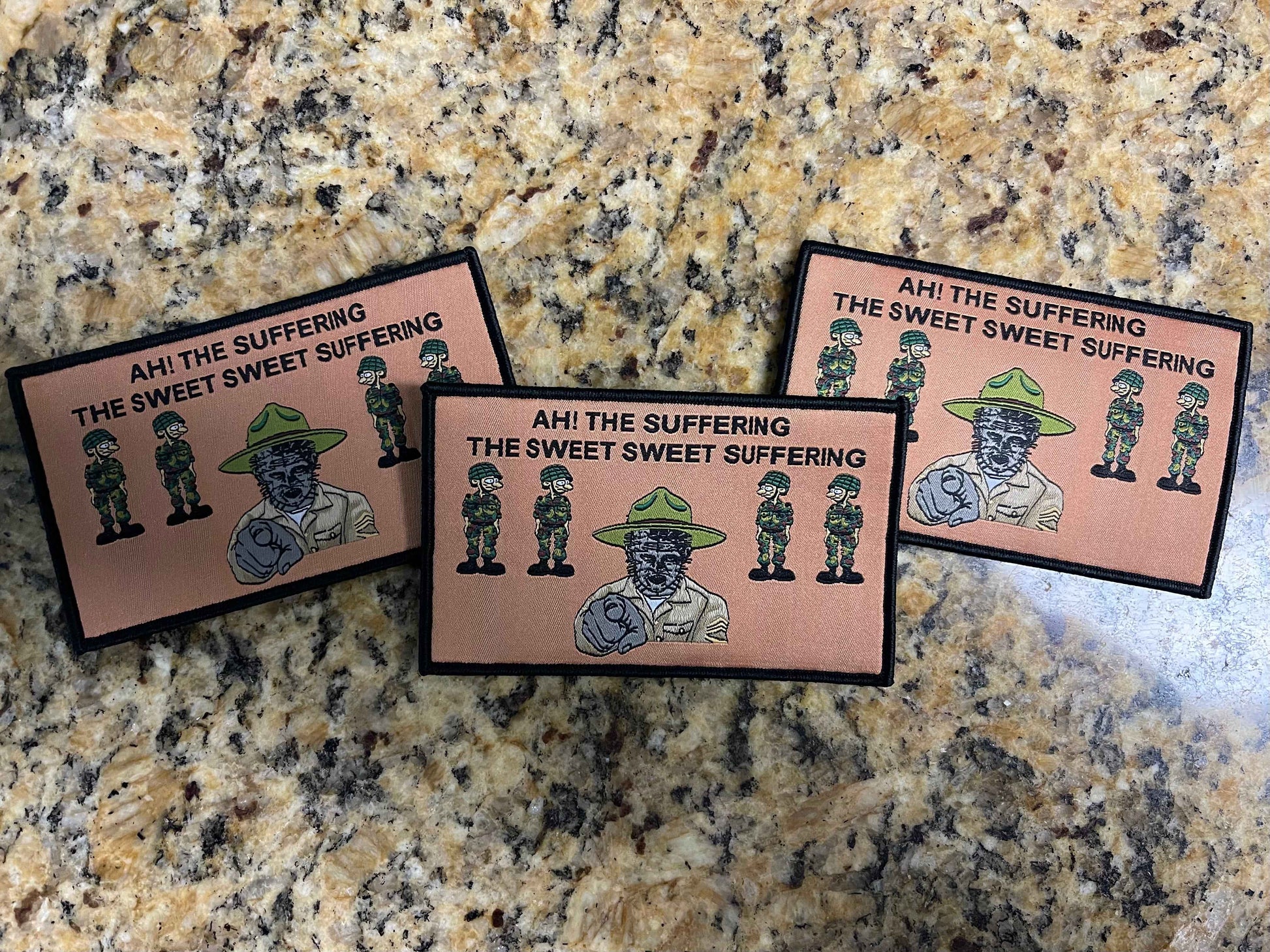 Funny Morale Patch, Army Style Patch, Horror Patch Velcro.