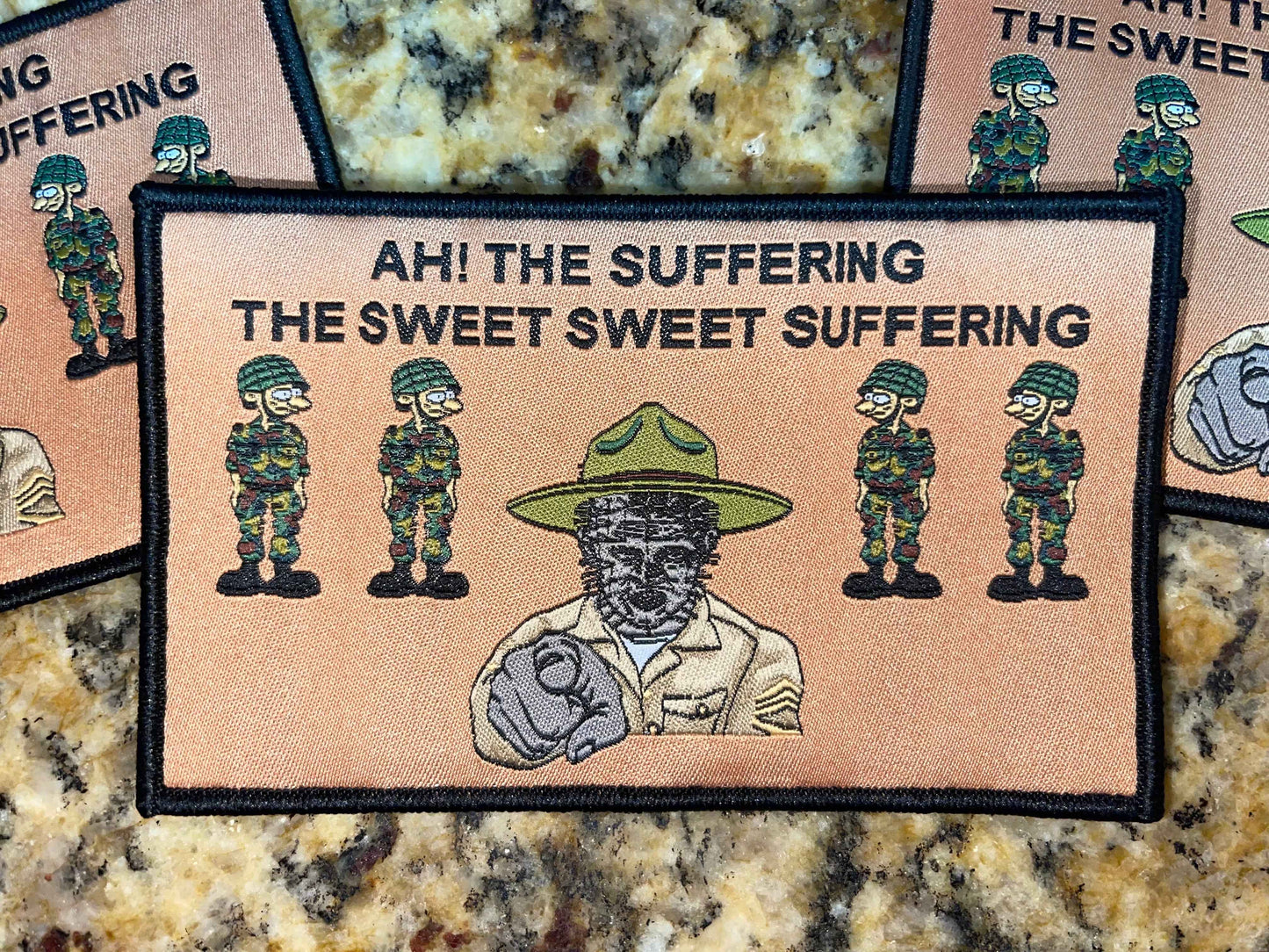 Funny Morale Patch, Army Style Patch, Horror Patch Velcro.