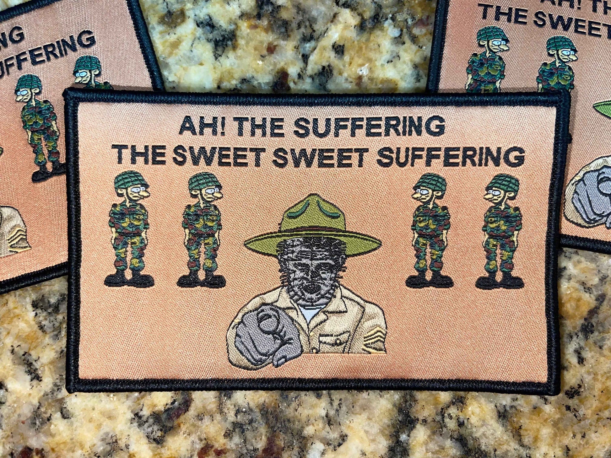 Funny Morale Patch, Army Style Patch, Horror Patch Velcro.