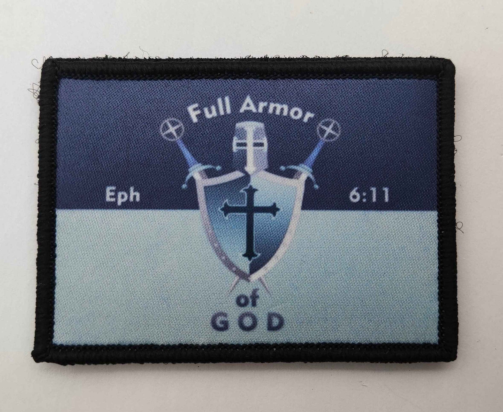 The Spiritual Warrior Patch Full Armor of God (Eph 6:11)